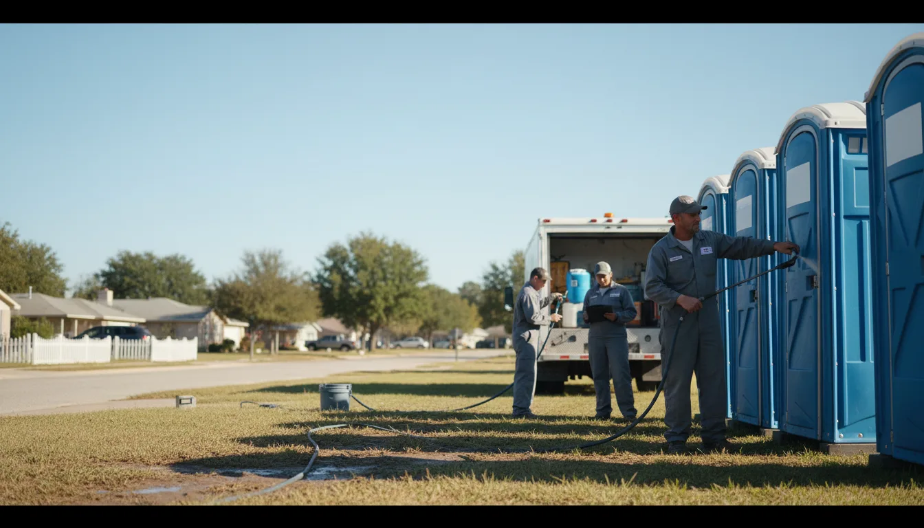 Long-Term Portable Toilet Rental in Southard, OK near me
